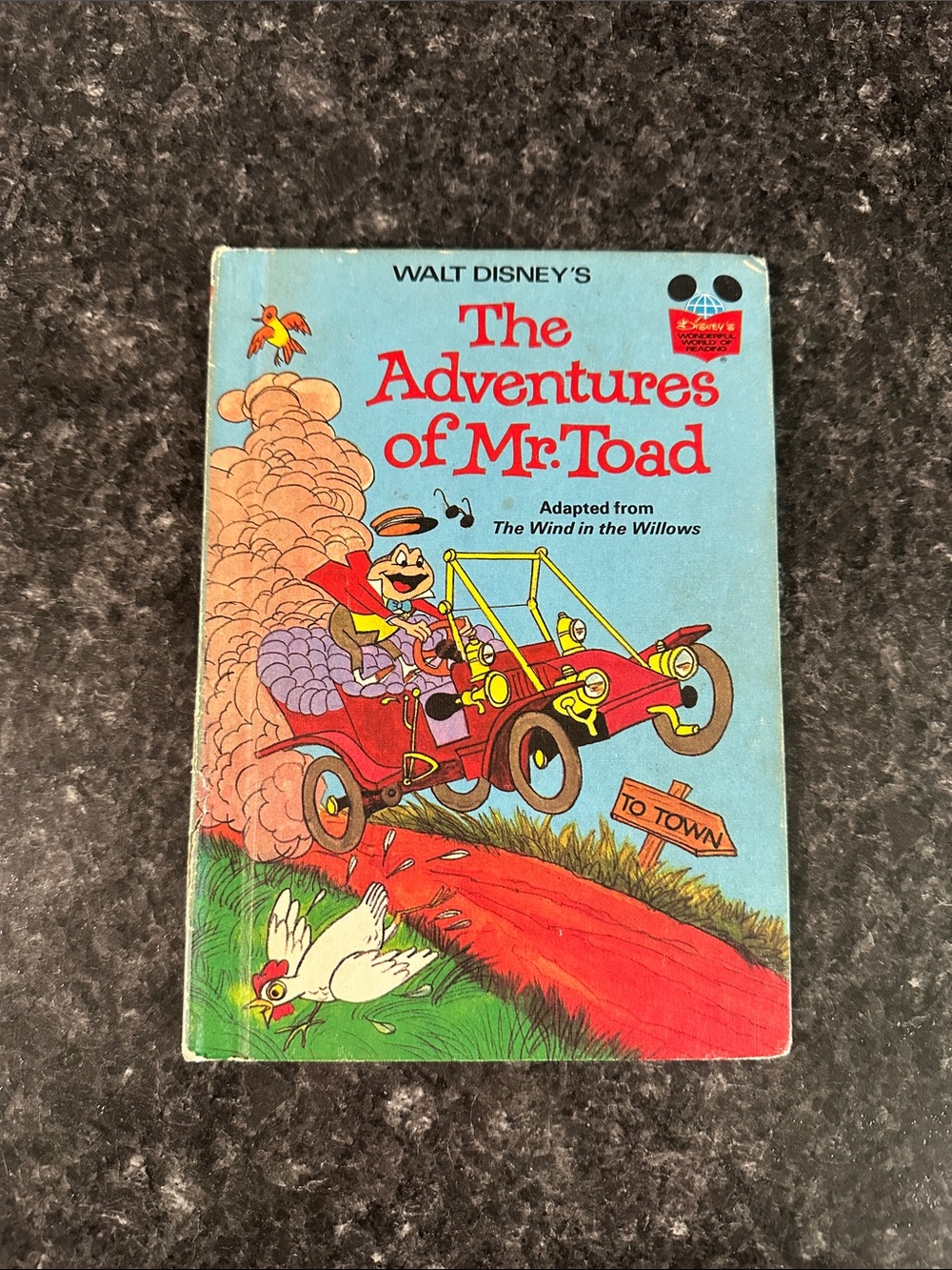 Disney The Adventures of Mr. Toad Book